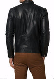 Biker Jacket - Men Real Lambskin Leather Jacket KM122 - Koza Leathers