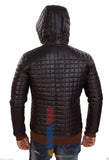 Biker Jacket - Men Real Lambskin Leather Jacket KM128 - Koza Leathers