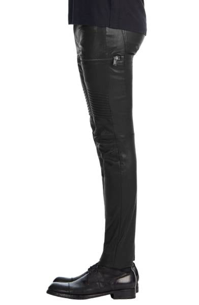 Mens tight leather jeans cheap