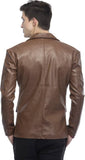 Koza Leathers Men's Real Lambskin Leather Blazer KB027