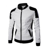 Biker Jacket - Men Real Lambskin Motorcycle Leather Biker Jacket KM576 - Koza Leathers