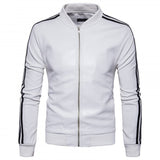 Biker Jacket - Men Real Lambskin Motorcycle Leather Biker Jacket KM579 - Koza Leathers