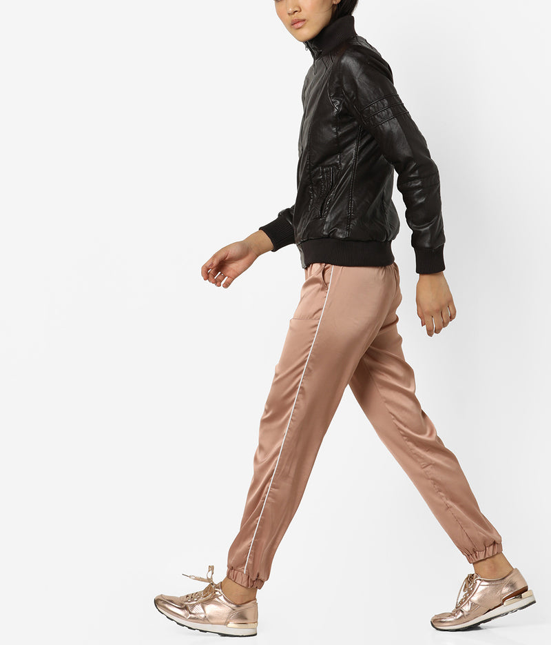 Biker / Motorcycle Jacket - Women Real Lambskin Leather Biker Jacket KW574 - Koza Leathers