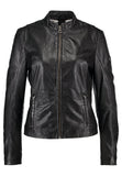 Biker / Motorcycle Jacket - Women Real Lambskin Leather Biker Jacket KW206 - Koza Leathers