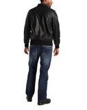 Biker Jacket - Men Real Lambskin Motorcycle Leather Biker Jacket KM596 - Koza Leathers