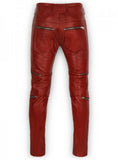 Koza Leathers Men's Real Lambskin Leather Pant MP009