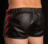 Koza Leathers Men's Real Lambskin Leather Boxer Shorts MS034