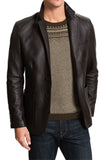 Koza Leathers Men's Real Lambskin Leather Blazer KB061