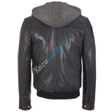 Biker Jacket - Men Real Lambskin Motorcycle Leather Biker Jacket KM164 - Koza Leathers