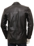Koza Leathers Men's Real Lambskin Leather Blazer KB111