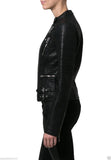 Biker / Motorcycle Jacket - Women Real Lambskin Leather Biker Jacket KW036 - Koza Leathers