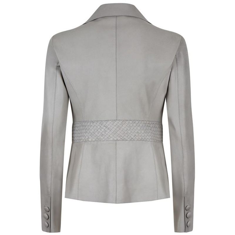 Koza Leathers Women's Real Lambskin Leather Blazer BW082