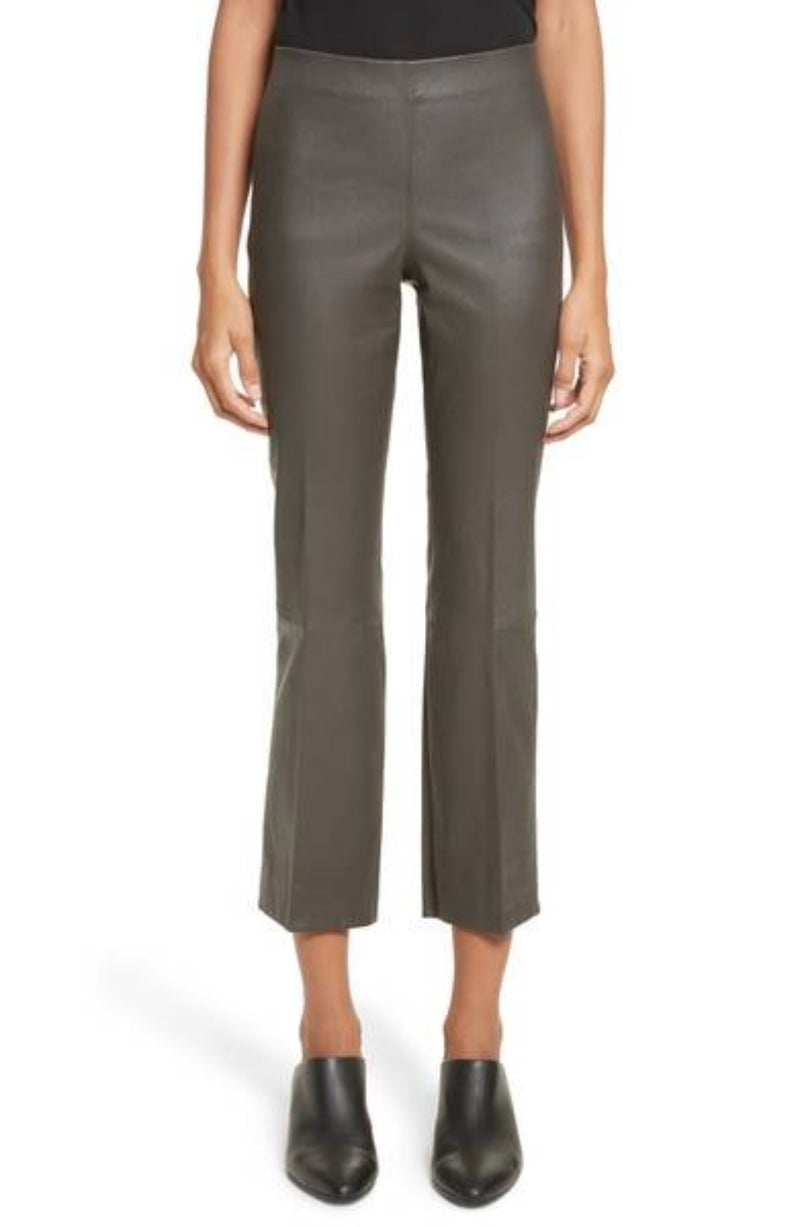 Koza Leathers Women's Real Lambskin Leather Capri Pant WP022