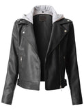 Biker / Motorcycle Jacket - Women Real Lambskin Leather Biker Jacket KW301 - Koza Leathers