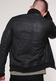 Biker Jacket - Men Real Lambskin Motorcycle Leather Biker Jacket KM253 - Koza Leathers