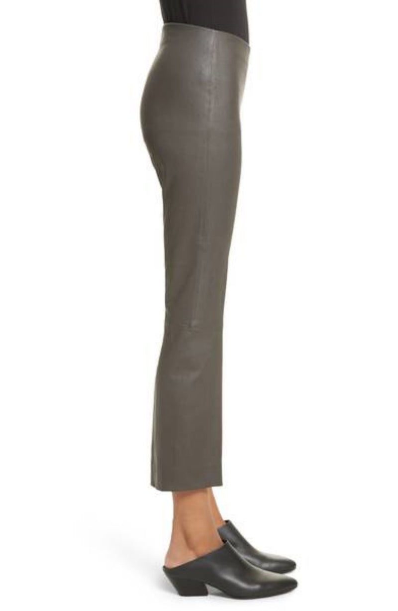 Koza Leathers Women's Real Lambskin Leather Capri Pant WP022