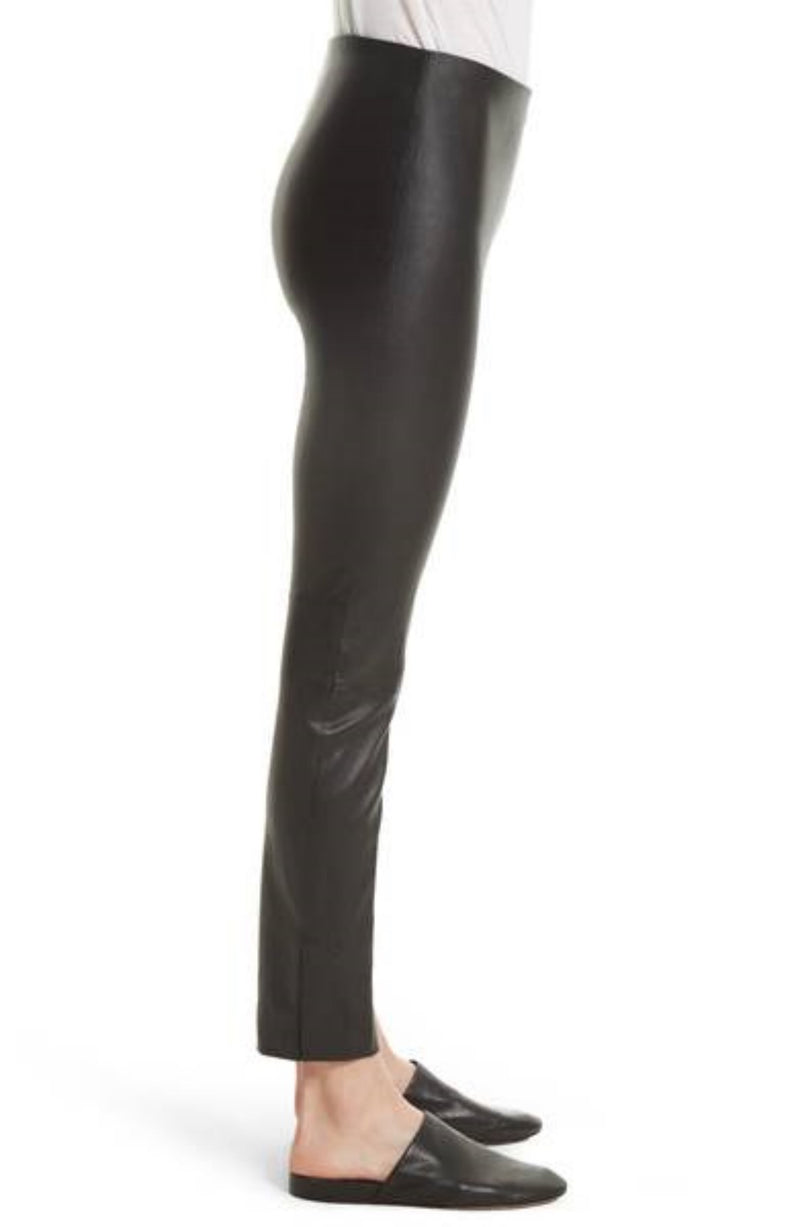 Koza Leathers Women's Real Lambskin Leather Capri Pant WP023