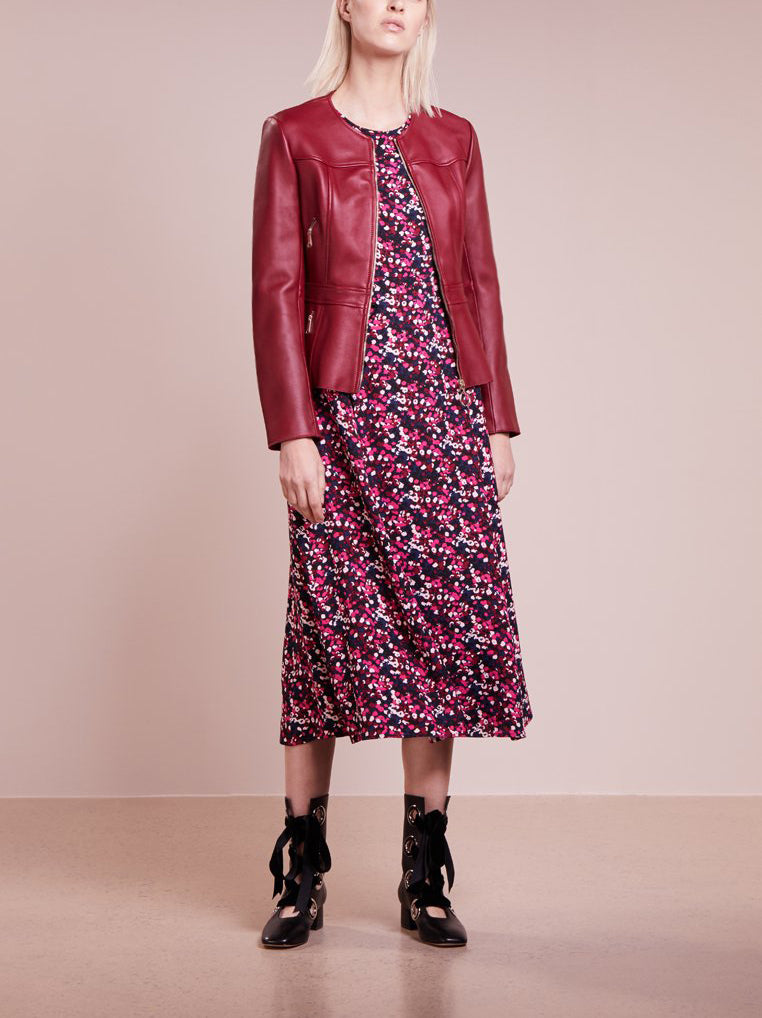 Biker / Motorcycle Jacket - Women Real Lambskin Leather Biker Jacket KW211 - Koza Leathers