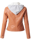 Biker / Motorcycle Jacket - Women Real Lambskin Leather Biker Jacket KW304 - Koza Leathers