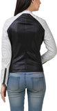 Biker / Motorcycle Jacket - Women Real Lambskin Leather Biker Jacket KW397 - Koza Leathers