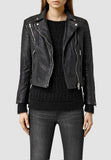 Biker / Motorcycle Jacket - Women Real Lambskin Leather Biker Jacket KW213 - Koza Leathers