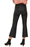 Koza Leathers Women's Real Lambskin Leather Capri Pant WP024