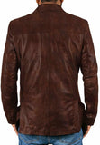 Koza Leathers Men's Real Lambskin Leather Blazer KB038