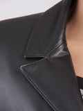 Koza Leathers Women's Real Lambskin Leather Blazer BW058