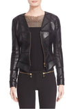 Biker / Motorcycle Jacket - Women Real Lambskin Leather Biker Jacket KW307 - Koza Leathers