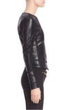 Biker / Motorcycle Jacket - Women Real Lambskin Leather Biker Jacket KW307 - Koza Leathers