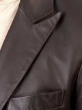 Koza Leathers Men's Real Lambskin Leather Blazer KB078