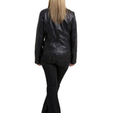 Biker / Motorcycle Jacket - Women Real Lambskin Leather Biker Jacket KW465 - Koza Leathers