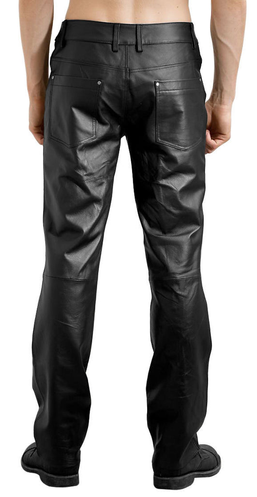 Koza Leathers Men's Real Lambskin Leather Pant MP041