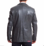 Koza Leathers Men's Real Lambskin Leather Blazer KB120