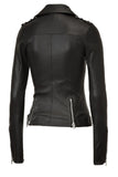 Biker / Motorcycle Jacket - Women Real Lambskin Leather Jacket KW020 - Koza Leathers