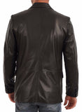 Koza Leathers Men's Real Lambskin Leather Blazer KB079