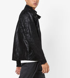 Biker Jacket - Men Real Lambskin Motorcycle Leather Biker Jacket KM635 - Koza Leathers