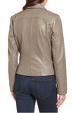 Biker / Motorcycle Jacket - Women Real Lambskin Leather Biker Jacket KW315 - Koza Leathers
