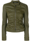 Biker / Motorcycle Jacket - Women Real Lambskin Leather Biker Jacket KW541 - Koza Leathers