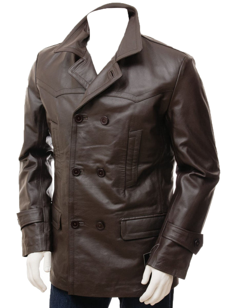 Koza Leathers Men's Real Lambskin Leather Blazer KB096