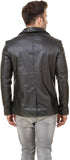 Koza Leathers Men's Real Lambskin Leather Blazer KB029