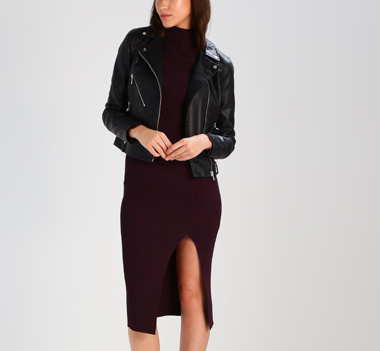 Biker / Motorcycle Jacket - Women Real Lambskin Leather Biker Jacket KW188 - Koza Leathers