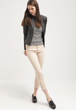 Biker / Motorcycle Jacket - Women Real Lambskin Leather Biker Jacket KW044 - Koza Leathers