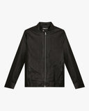 Biker Jacket - Men Real Lambskin Motorcycle Leather Biker Jacket KM642 - Koza Leathers