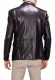 Koza Leathers Men's Real Lambskin Leather Blazer KB071