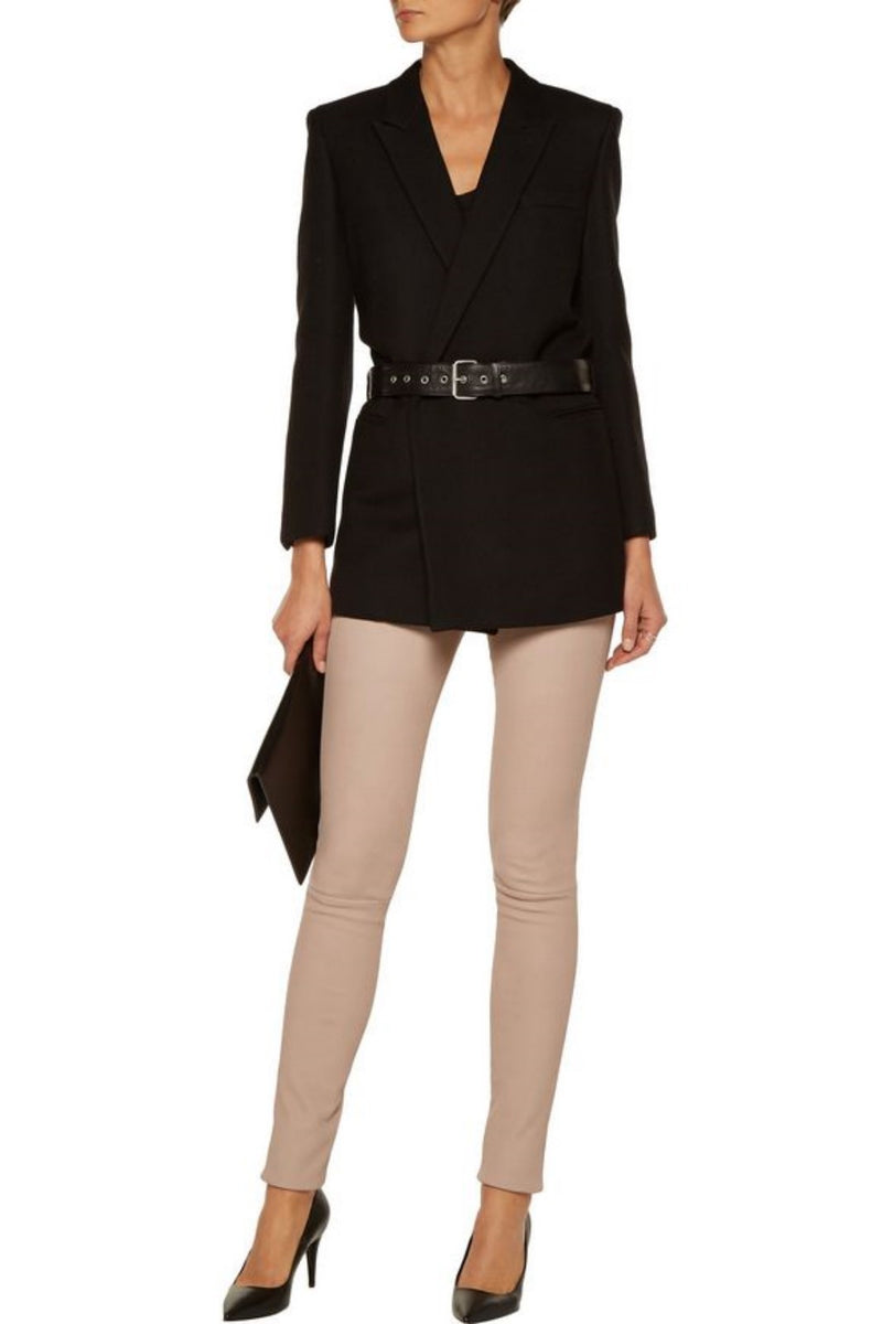 Koza Leathers Women's Real Lambskin Leather Skinny Pant WP075