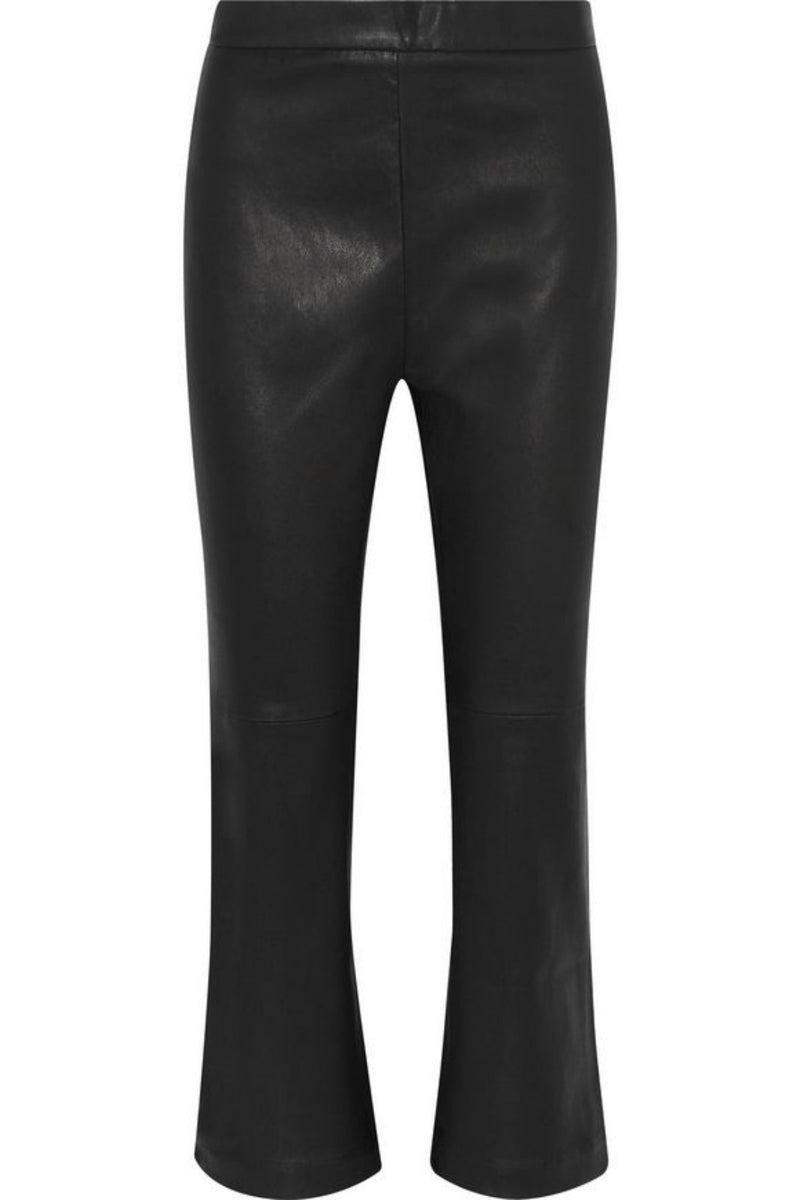 Koza Leathers Women's Real Lambskin Leather Capri Pant WP026