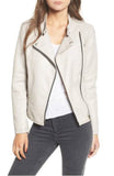 Biker / Motorcycle Jacket - Women Real Lambskin Leather Biker Jacket KW323 - Koza Leathers