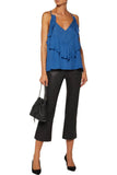 Koza Leathers Women's Real Lambskin Leather Capri Pant WP026