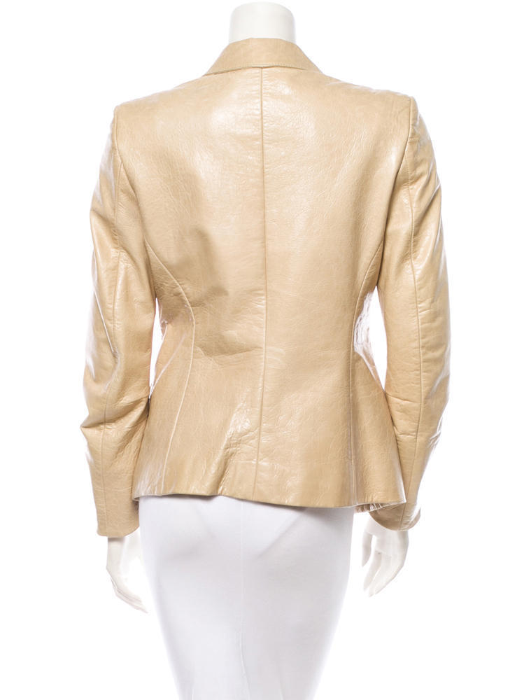 Koza Leathers Women's Real Lambskin Leather Blazer BW044